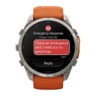 Спортивные часы Garmin fenix 9 Pro, 51 мм, AMOLED, титан, сапфир, силиконовый ремешок цвета «осенний оранжевый»/«оранжевая искра» (с inReach) - фото 10
