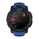 Спортивные часы Garmin Instinct 3, 45 мм, AMOLED, силиконовый ремешок цвета «синий/чёрный» - фото 13