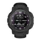 Спортивные часы Garmin Instinct Crossover Solar Tactical Edition, чёрный силиконовый ремешок - фото 12