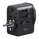 Универсальное сетевое зарядное устройство Ugreen мощностью 65 Вт (1 розетка, 2 USB-C, USB-A) (GaN) (S550) - фото 2