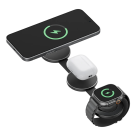 Складная зарядная станция MagSafe Energea AluMag Trio для iPhone, Apple Watch и AirPods - фото 2
