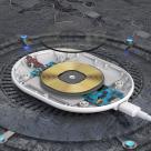 Беспроводное зарядное устройство Baseus Cobble (15 Вт) - фото 5