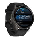 Спортивные часы Garmin Venu 4, 45 мм, чёрный силиконовый ремешок - фото 5