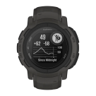 Спортивные часы Garmin Instinct 2 Standard Edition, 45 мм, силиконовый ремешок графитового цвета - фото 8