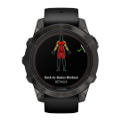 Спортивные часы Garmin fenix 7 Pro Sapphire Solar Edition, 47 мм, чёрный силиконовый ремешок - фото 4