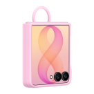 Силиконовый чехол MagSafe с кольцом-держателем Samsung Silicone Ring Magnet Case для Samsung Galaxy Z Flip8 - фото 13