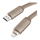 Плоский кабель с нейлоновой оплёткой Energea Bazic GoCharge AluCable USB-C, Lightning — USB-C, USB-A (1 м) - фото 3