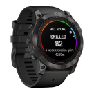 Спортивные часы Garmin fenix 7X Pro Sapphire Solar Edition, 51 мм, чёрный силиконовый ремешок - фото 9