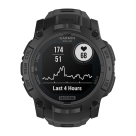 Спортивные часы Garmin Instinct 3, 50 мм, Solar, Tactical Edition, чёрный силиконовый ремешок