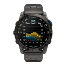 Спортивные часы Garmin D2 Mach 1 Pro, 51 мм, титановый блочный браслет - фото 5