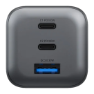 Сетевое зарядное устройство Energea AmpCharge Mini 100 мощностью 100 Вт (2 USB-C, USB-A) (GaN) - фото 4