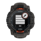 Спортивные часы Garmin Instinct 3, 50 мм, Solar, силиконовый ремешок угольного цвета - фото 7