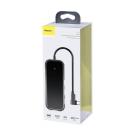 Многопортовый адаптер Baseus Superlative UCN3276 с L-образным кабель-коннектором USB-C (USB-C PD 60 Вт, 3 USB-A 3.0, SD, microSD, HDMI 4K 30 Гц) - фото 8