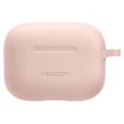 Силиконовый чехол с карабином Spigen Silicone Fit для AirPods Pro 1-го поколения - фото 8