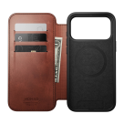 Кожаный чехол-книжка MagSafe Nomad Horween Modern Leather Folio Limited Edition для iPhone 17 Pro Max - фото 3