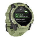 Спортивные часы Garmin Instinct 3, 50 мм, AMOLED, силиконовый ремешок цвета «зелёный папоротник» - фото 12