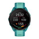 Спортивные часы Garmin Forerunner 165 Music, силиконовый ремешок цвета бирюзовый/«аква» - фото 7