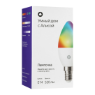 Умная цветная лампочка Яндекс Matter (E14) - фото 3