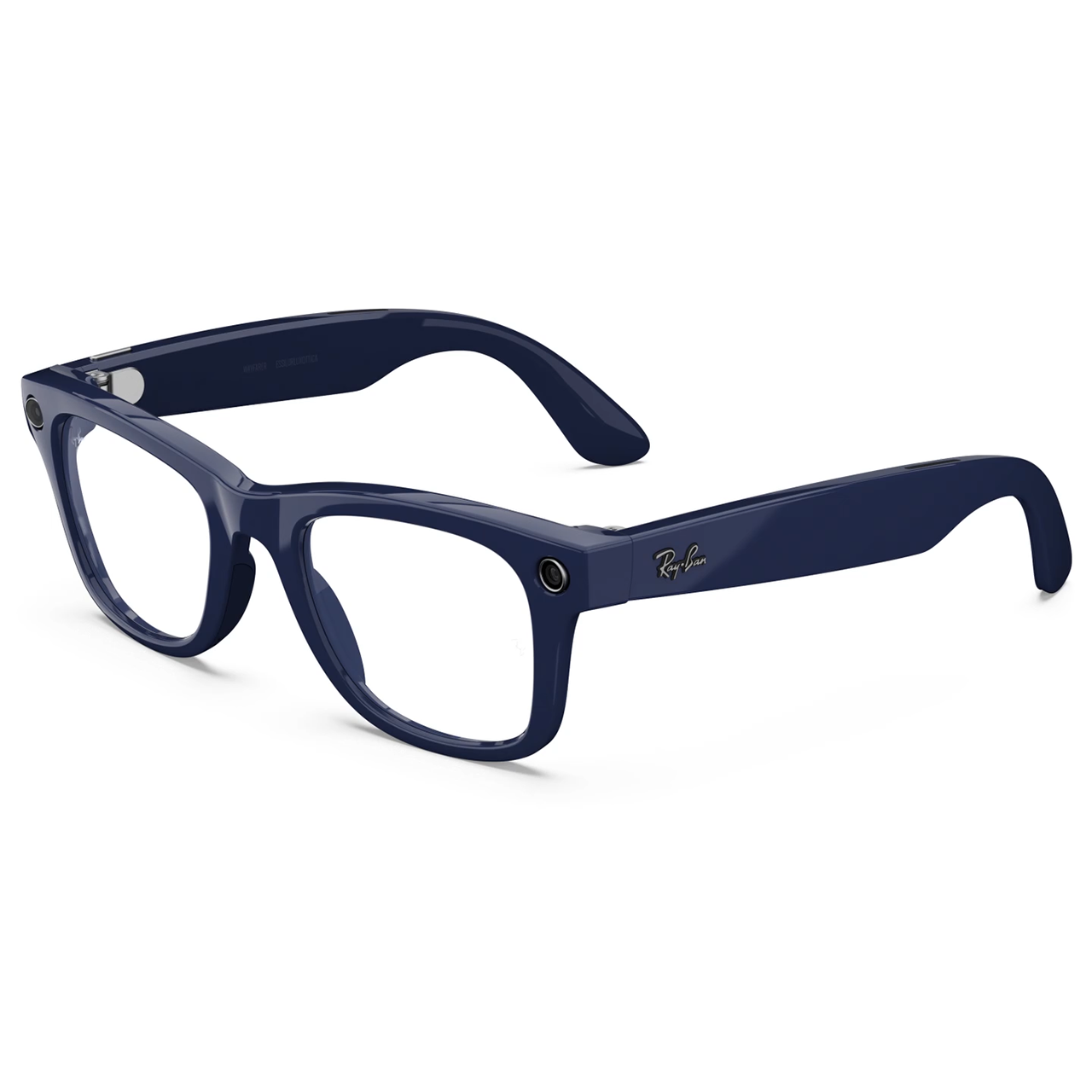Умные очки Ray-Ban Wayfarer (Gen 2) (Shiny Cosmic Blue/Sapphire Transitions) - фото 2