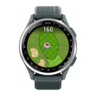 Спортивные часы Garmin Approach S44, сумеречный силиконовый ремешок - фото 4