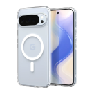 Прозрачный чехол MagSafe Spigen Ultra Hybrid Metal Ring (Mag Fit) для Google Pixel 10 Pro XL - фото 8