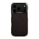 Кожаный чехол MagSafe Vaja Buckler Grip Floater V-Mag для iPhone 17 Pro