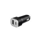 Автомобильное ЗУ Deppa USB + Type-C 4.8А
