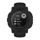Спортивные часы Garmin Instinct 2 Solar Tactical Edition, 45 мм, чёрный силиконовый ремешок - фото 5