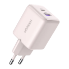 Сетевое зарядное устройство Ugreen мощностью 30 Вт (USB-C, USB-A) (GaN) (X516) - фото 4