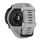 Спортивные часы Garmin Instinct 2 Solar, 45 мм, силиконовый ремешок туманно-серого цвета - фото 2