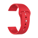 Силиконовый универсальный спортивный ремешок Deppa Silicone Band для часов с креплением 20 мм - фото 3