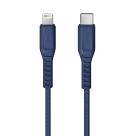 Кабель MFi с нейлоновой оплёткой и ремешком Uniq Flex USB-C/Lightning (1,2 м, 18 Вт; поддержка Power Delivery) - фото 3