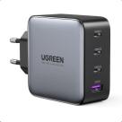 Сетевое зарядное устройство Ugreen Nexode мощностью 100 Вт (3 USB-C, USB-A) (GaN) и кабель USB-C (1,5 м) (CD226)