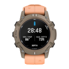 Спортивные часы Garmin Descent G2, силиконовый ремешок цвета «морская ракушка»
