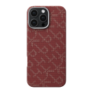 Чехол из арамидного волокна с поддержкой MagSafe PITAKA Monogram Tactile Woven Case для iPhone 16 Pro Max - фото 3