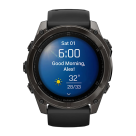 Умные спортивные часы Garmin fenix 8, 51 мм, AMOLED, сапфир, титан с DLC, силиконовый ремешок цвета «чёрный/серый» - фото 12