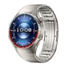 Умные часы HUAWEI WATCH GT 6 Pro, Titanium, титановый блочный браслет (версия Global)