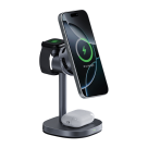 Зарядная станция MagSafe с активным охлаждением Deppa Evo Power для iPhone, Apple Watch и AirPods - фото 2