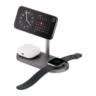 Зарядная станция MagSafe uBear Stage Ultra для iPhone, Apple Watch и AirPods (Qi2.2) - фото 14