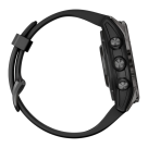 Спортивные часы Garmin fenix 7S Pro Sapphire Solar Edition, 42 мм, чёрный силиконовый ремешок - фото 11