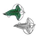 Брошь Cinereplicas Властелин колец: «Лориэнский лист» - фото 2