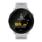 Спортивные часы Garmin Forerunner 55, белый силиконовый ремешок