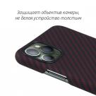 Чехол Pitaka MagCase Twill для iPhone 11 Pro Max Black-Red - фото 4