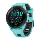Спортивные часы Garmin Forerunner 55, силиконовый ремешок цвета «аква» - фото 2