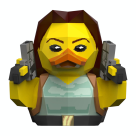 Коллекционная фигурка-утка «Классическая Лара Крофт» TUBBZ Boxed Tomb Raider - фото 3