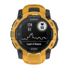 Спортивные часы Garmin Instinct 3, 50 мм, Solar, силиконовый ремешок цвета «солнечный луч/серый» - фото 13