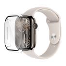 Прозрачный чехол с защитным стеклом Belkin ScreenForce TemperedCurve для Apple Watch 46 мм - фото 2