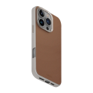 Кожаный чехол MagSafe Uniq Lyden DS для iPhone 16 Pro - фото 3