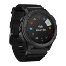 Спортивные часы Garmin tactix Delta Solar Edition, чёрный нейлоновый ремешок, чёрный силиконовый ремешок - фото 3