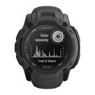 Спортивные часы Garmin Instinct 2X Solar Standard Edition, 50 мм, силиконовый ремешок графитового цвета - фото 13